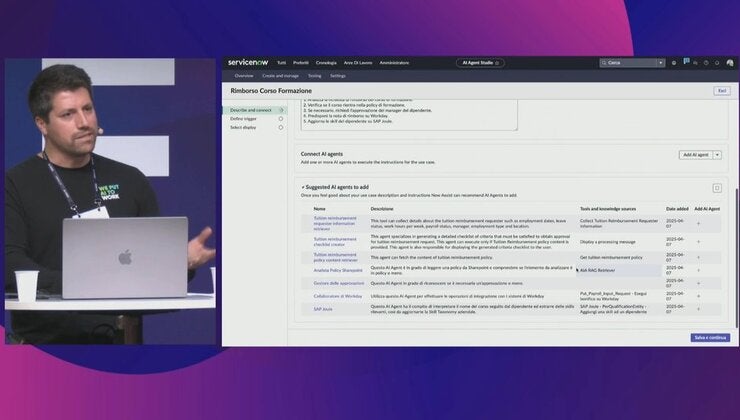 Crea Workflow Intelligenti Con Il Low-Code E Gli Agenti Ai Di Servicenow