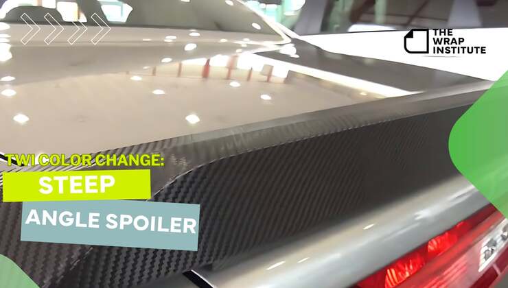Steep Angle Spoiler - One Piece with Carbon | Step-by-Ste...