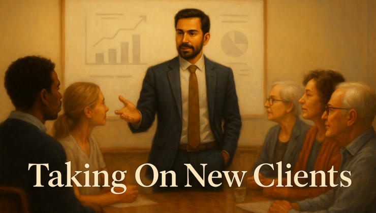 Taking On New Clients