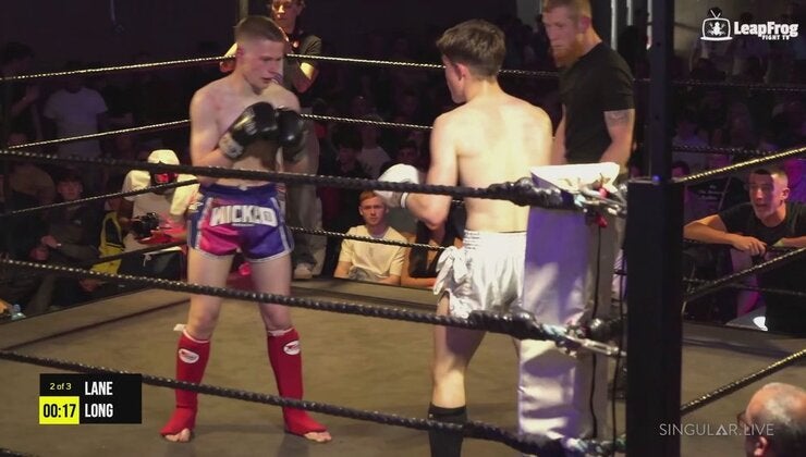 Jake Lane Vs Caleb Long . 59kg Amateur Muay Thai . 10th May 2025 ...