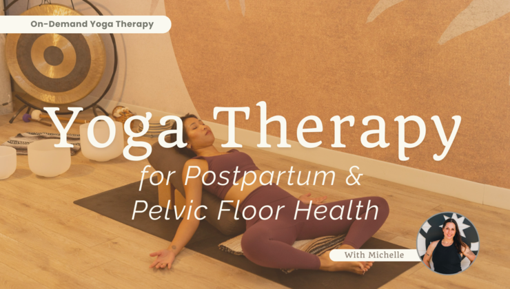 Yoga Therapy for Postpartum & Pelvic Floor Health