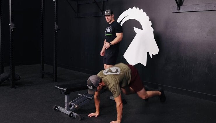 FORM -Bench Over Burpees