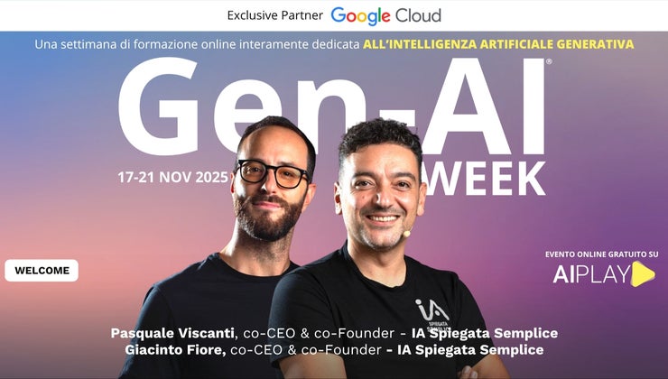 Benvenuti alla Generative AI WEEK 2025