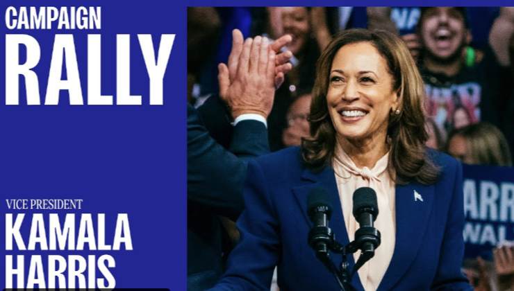 Rally in Raleigh, NC with Vice President Kamala Harris