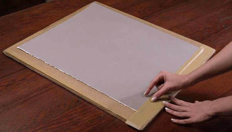 Paper Attachment Methods Attaching your paper to your support / Materials
