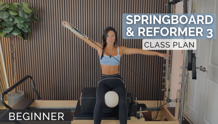 Beginner Springboard & Reformer | Full-Body Class Plan