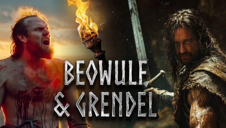 Beowulf and Grendel Poster