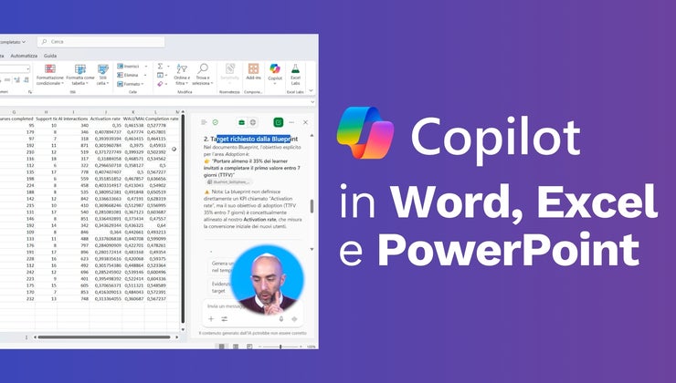 Copilot in Word, Excel e PowerPoint