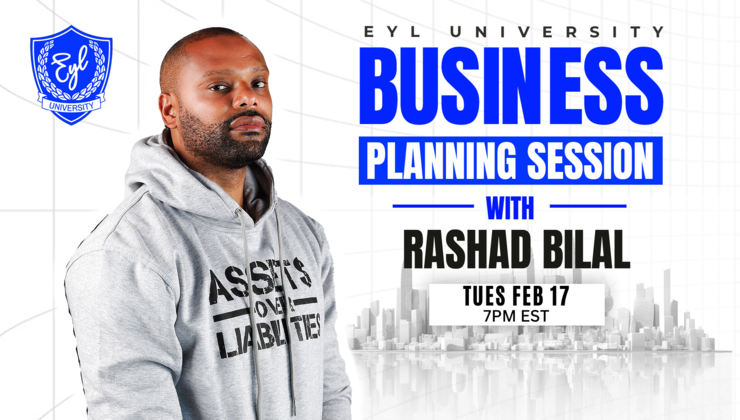 Seven Rashad Business Planning with Rashad Bilal - 2/17/26