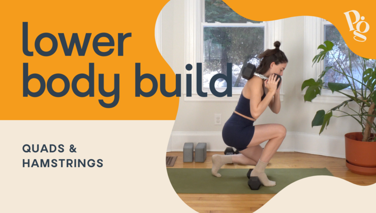 28-Minute Lower Body Workout for Quads & Hamstrings