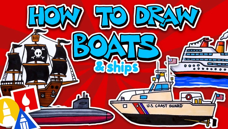 How to Draw Boats & Ships