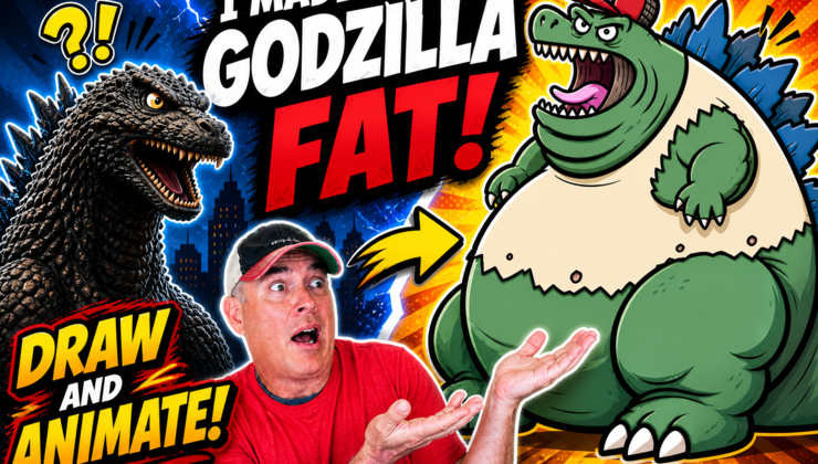 Draw Chubzilla Final