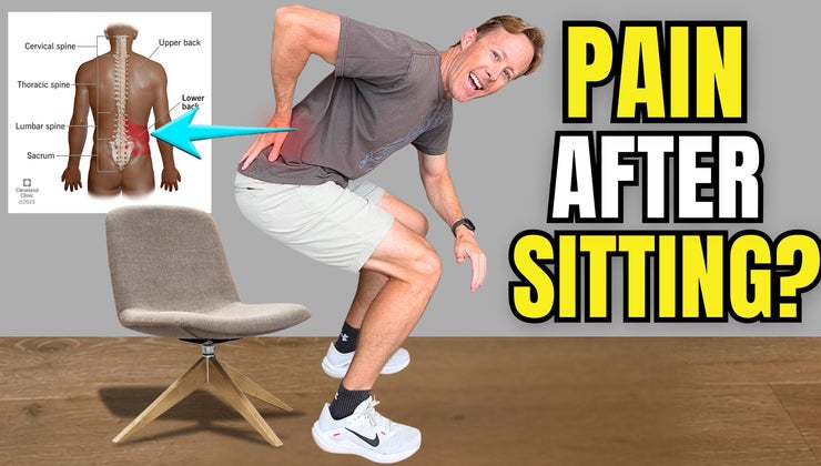 Pain When Standing After Sitting? Try These 3 Exercises
