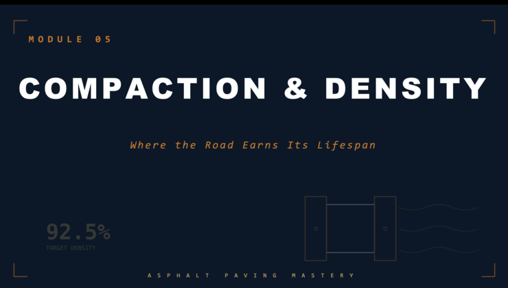 Module 5 — Compaction & Density preview
