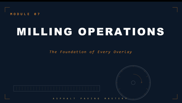 Module 7 — Milling Operations preview