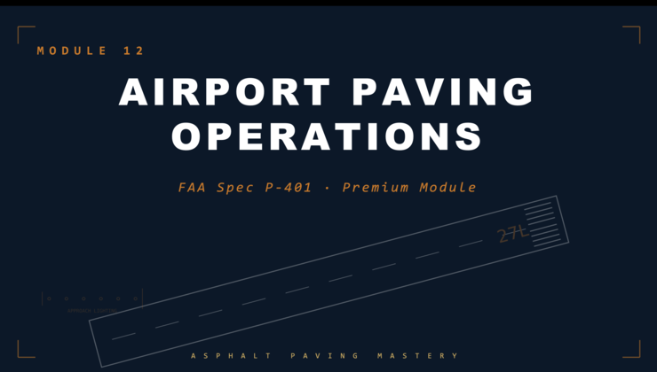 Module 12 — Airport Paving Operations preview