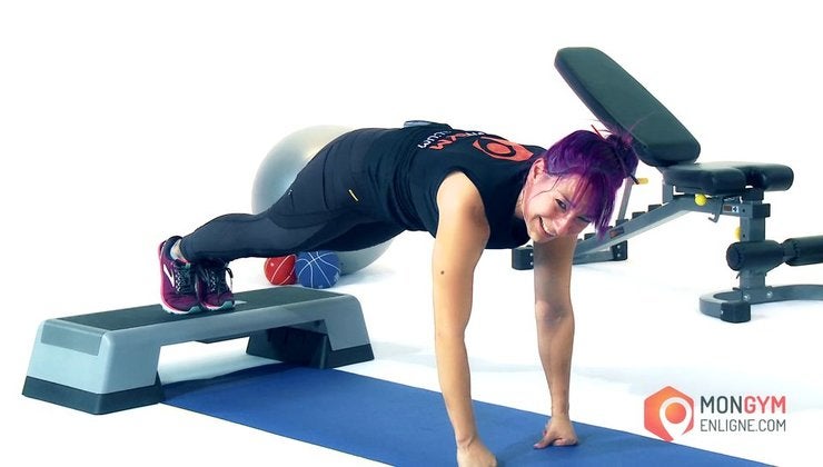 TABATA STEP | TC20 | Army | Abdos Step