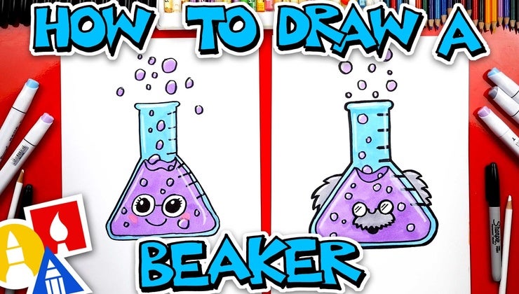 How To Draw A Science Beaker