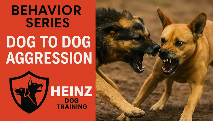 Aggressive Dog Training - Fix Dog to Dog aggression | Heinz Dog Training