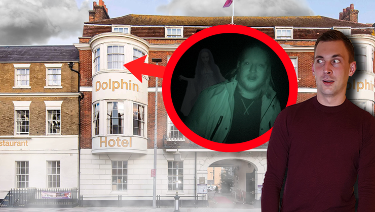 WE SPENT 24 HOURS IN THE MOST HAUNTED HOTEL IN OUR HOMETOWN | Where's ...