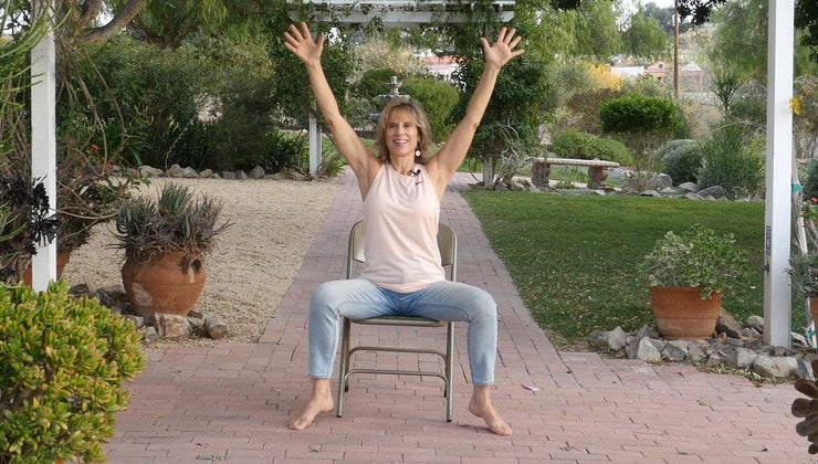 Sherry Zak Morris Kickstart Chair Yoga Therapy Cardio Sherry Zak Morris Kickstart Chair Yoga Therapy Cardio