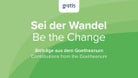 Sei der Wandel