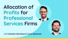 Allocation of Profits for Professional Services Firms