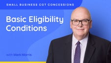 SBCGT Concessions 2025: Basic Eligibility Conditions