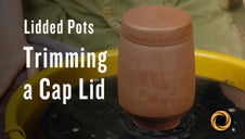 Trimming a Cap Lid