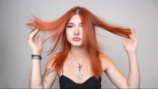 Long layers, women haircut