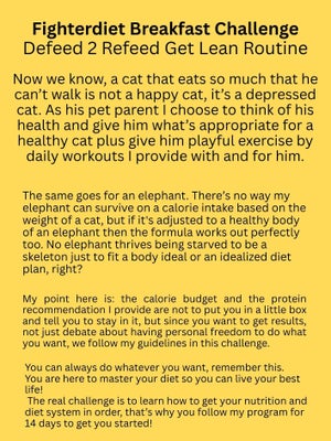 The Fighterdiet academy