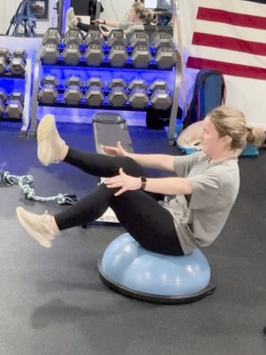 Sydney Acker, Shark Fitness Training Instructor