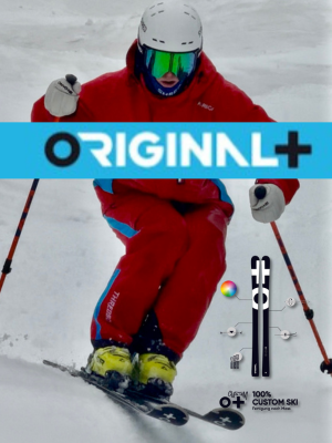 Original plus skis Tom Gellie