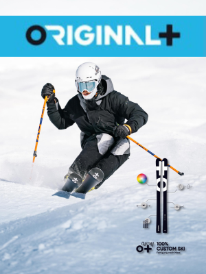 Original plus skis Tom Gellie