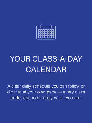 Class a Day Calendar