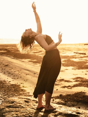 peaceful anti-stress practice for nervous system and grounding