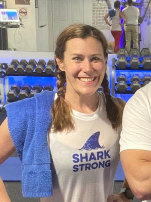 Headshot of Megan Hausher, Shark Fitness Training Instructor