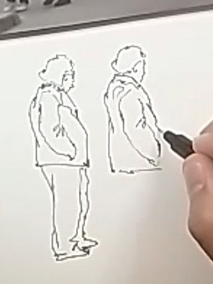 Building figures using simplified shapes