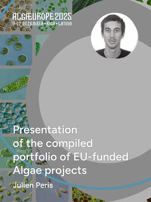 Presentation of the compiled portfolio of EU-funded Algae projects