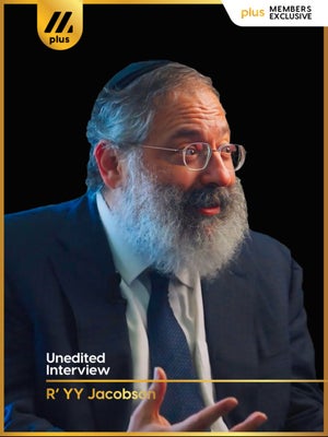 R' YY Jacobson - Unedited Interview
