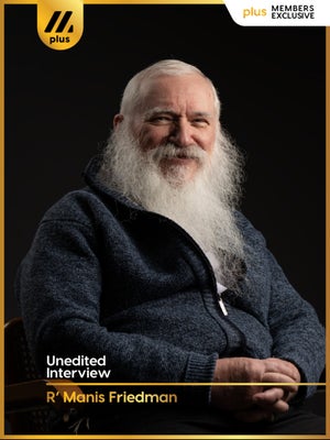 Rabbi Manis Friedman - Unedited Interview