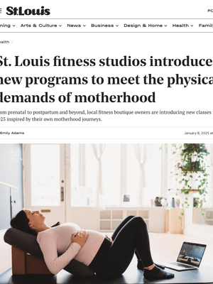 St. Louis Magazine article 1/8/25