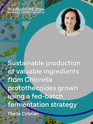 Sustainable production of valuable ingredients from Chlorella protothecoides grown using a fed-batch fermentation strategy