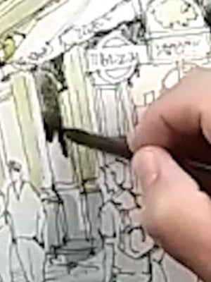 Integrating people into urban compositions