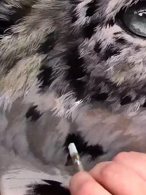 Creating texture and volume with brush control