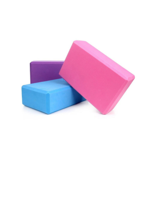 3 yoga blocks 