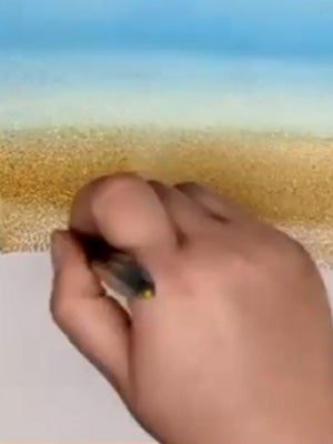 Mixing harmonious colours for water and light