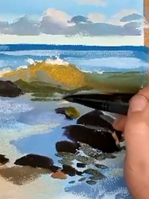 Painting dynamic ocean scenes with confidence