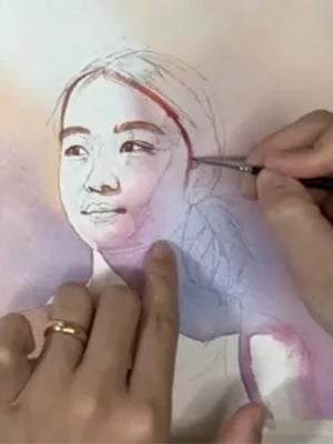 Mixing a variety of natural skin tones