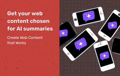 <div class="editor-content"><p><span style="font-size: 0.875rem; line-height: 112%">Discover how to help your content stand out to AI search tools.</span></p></div>